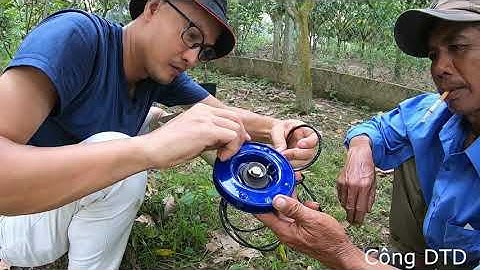 Cắt cỏ bằng dây cước gai bát cước sắt. Ngon đó 😂