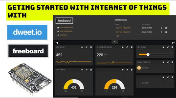 Getting Started with Internet of Things(IoT) on Dweet.io and Freeboard | HTTP with NodeMCU