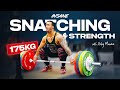 175kg Snatch &amp; 125kg Muscle Snatch By Arley Mendez