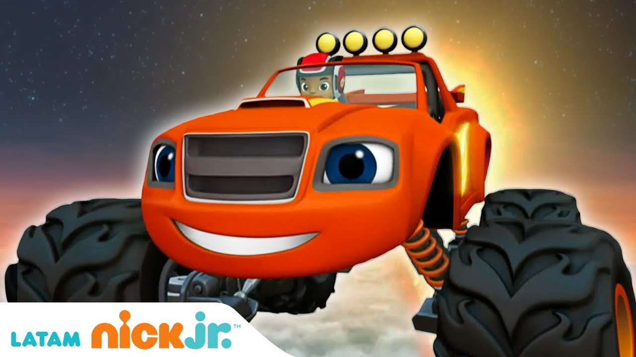 Blaze and the Monster Machines | Los mejores circuitos de carreras - parte 1 | Nick Jr. en Español