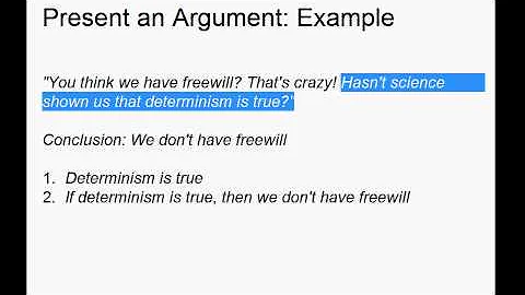 Present, Explain, and Evaluate - Writing a Short P...