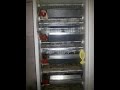 Клетка для перепелов из холодильника