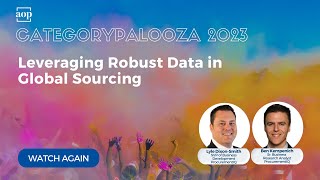 Leveraging Robust Data in Global Sourcing