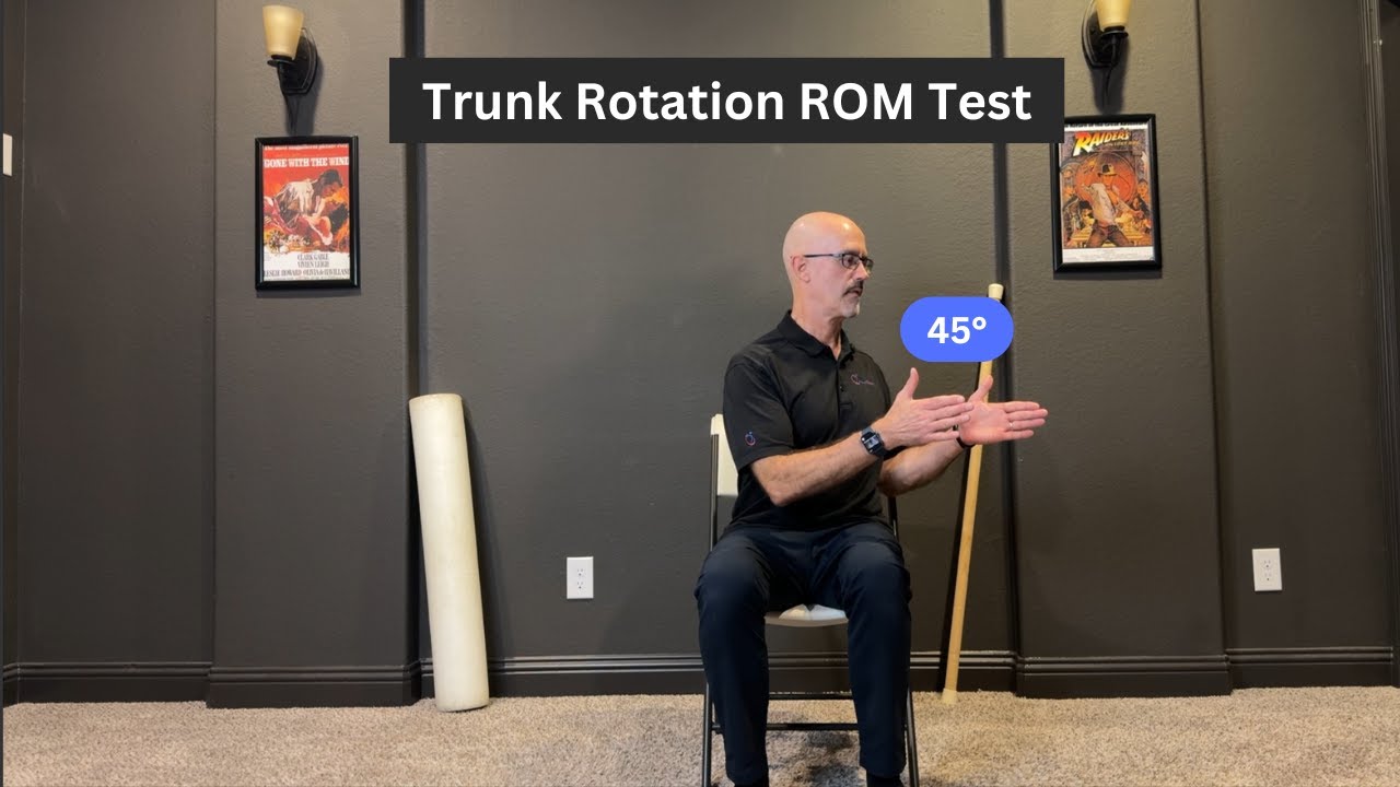 Trunk Rotation Range of Motion Test | Assess Core Mobility and ...