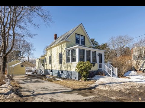 105 Mitchell, So. Portland, ME home video tour