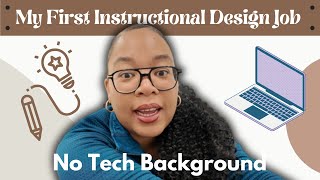 How I got my first Instructional Design Job