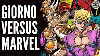 Gio Giovanna vs MARVEL | Jojo's Bizarre Adventure | Geek Mind