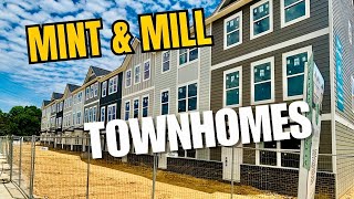 MINT & MILL TOWNHOMES HOME TOUR IN CHARLOTTE NC
