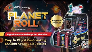 Planet Roll (2P) - High Revenue & Cool Looking Arcade Redemption Machine screenshot 5