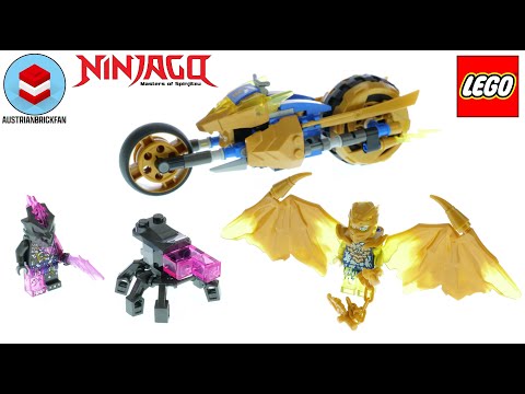 LEGO Ninjago 71768 Jay's Golden Dragon Motorbike Speed Build