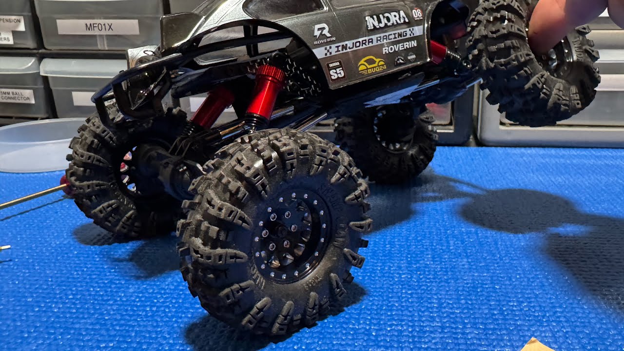 REDCAT ASCENT APEX — обновление тяг, приводных валов и амортизаторов