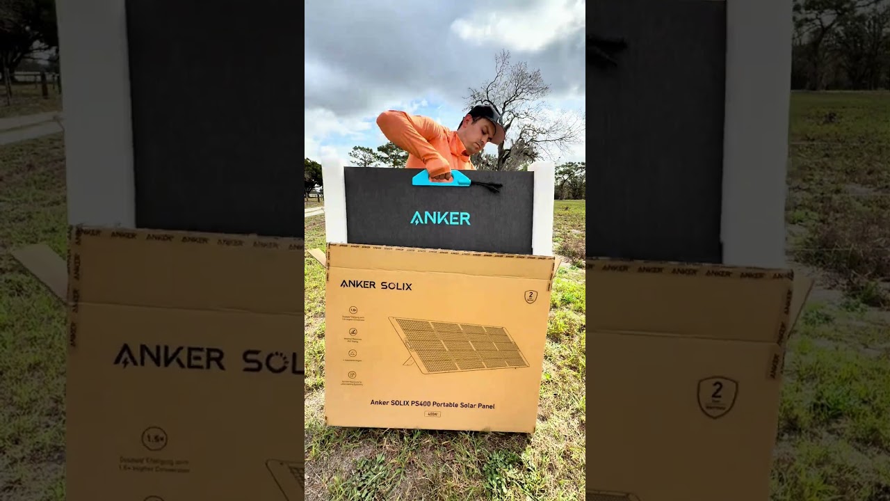 Unboxing 400W Solar Panel