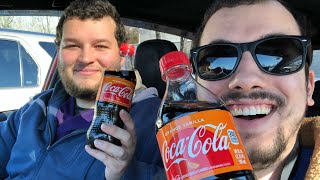 COCA COLA ORANGE VANILLA TASTE TEST!! 🍊 🍦