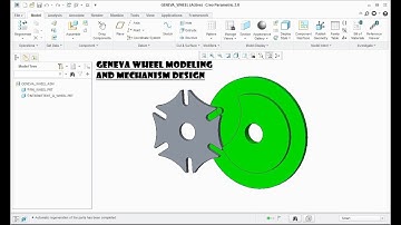 GENEVA WHEEL MODELING AND MECHANISM ANIMATION