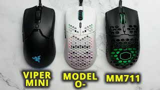 Viper Mini, Model O-, or MM711? In-depth review! [Best Gaming Mouse Under $50]