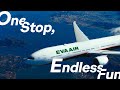 EVA Air. Your First Step to Asia!