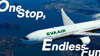 EVA Air. Your First Step to Asia!