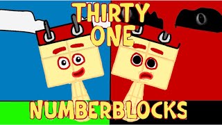 My sprunki oc thirty one (from numbeblocks)
