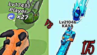 Snake Clash.io VS Snake Hero- Ultimate Snake Battle #snakeclash #snakehero #gaming #175 screenshot 1