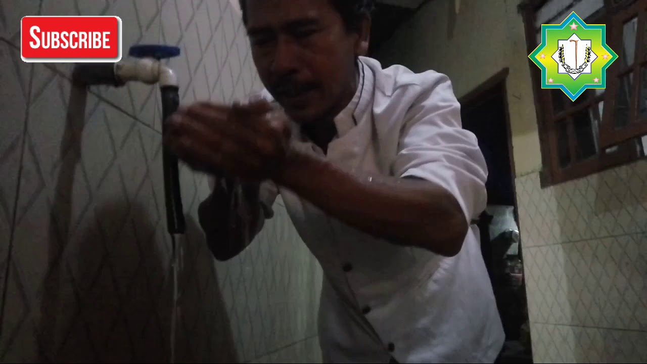 Cara wudhu yang benar 