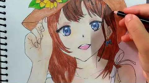 How to make pretty anime girl (Cathaine "Cathie" R...