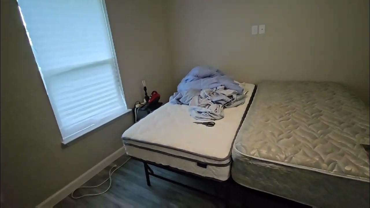 How To Make Two Twin Beds Into A King Bed Binder: How to make two twin beds into a short king - YouTube