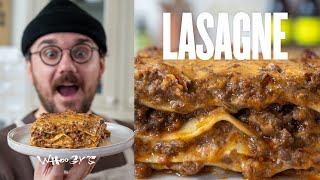 Recette de lasagne 100 % maison ! 🔥