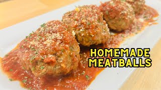 Homemade Meatballs Recipe From Home
