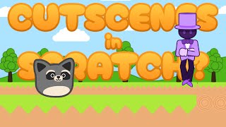 I Made CUTSCENES in a SCRATCH GAME? (Pooshie's World Devlog #6)