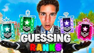 TRYING TO GUESS MY VIEWERS RANKS.. Ricci Trys Geoguesser Ranked