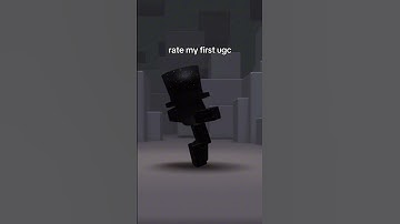 rate my first ugc #roblox #ugc #shorts