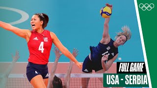 USA vs Serbia | Women's volleyball semifinal at Tokyo 2020