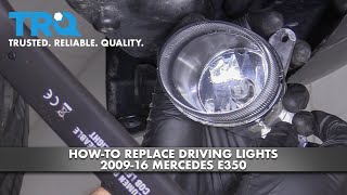 How To Replace Driving Running Lights 09-16 Mercedes-Benz E350