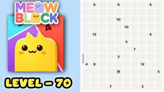 MeowBlock! Level 70 Walkthrough Solution