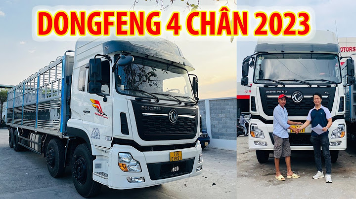 Xe tải 4 chân bao nhiêu tấn năm 2024