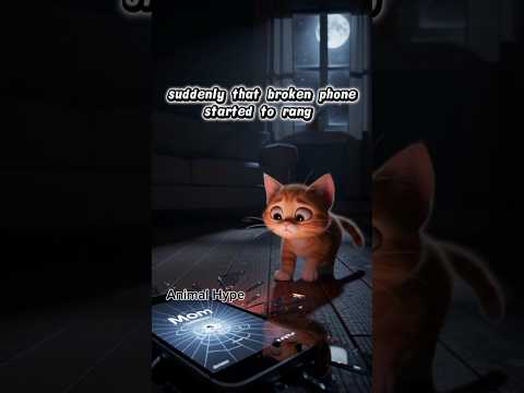 The call wasn’t finished… 😨📱🐱” #trendingshorts #viralshorts #horrorstories #cat