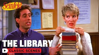 Jerry Has An Overdue Library Book | The Library | Seinfeld Resimi