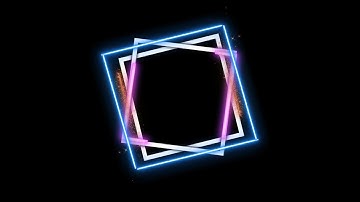 NEON FRAME | Glowing Border | Latest Design LOOP VIDEO| AFTER EFFECTS |