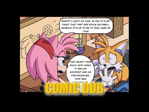 Sonic Movie Comic Dub (SonAmy): Underneath the Mistletoe 