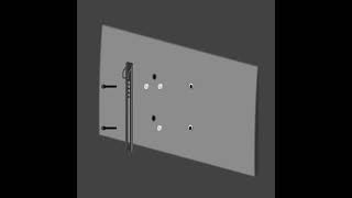 How To Install Spacer Adapter Washer on TV Wall Mount Bracket Screw Support Flat Curved Any TV Shape