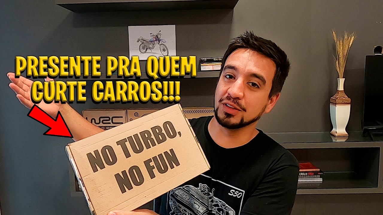 UNBOXING DA BOX CAR CLUB NO TURBO NO FUN - PRESENTE PRA QUEM CURTE CARROS