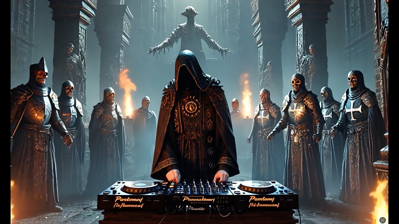 Ghost Rave in the Haunted Castle | Hard Techno DJ Set - YouTube