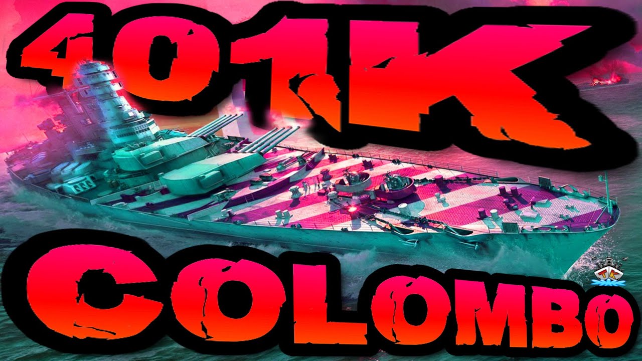 Colombo 401K DMG *SAP/AP MONSTER?!* im "400K Club" ⚓️ in World of Warships 🚢