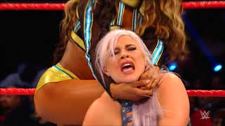 Dana Brooke vs Alicia Fox - WWE Main Event September 1, 2017 [HD]