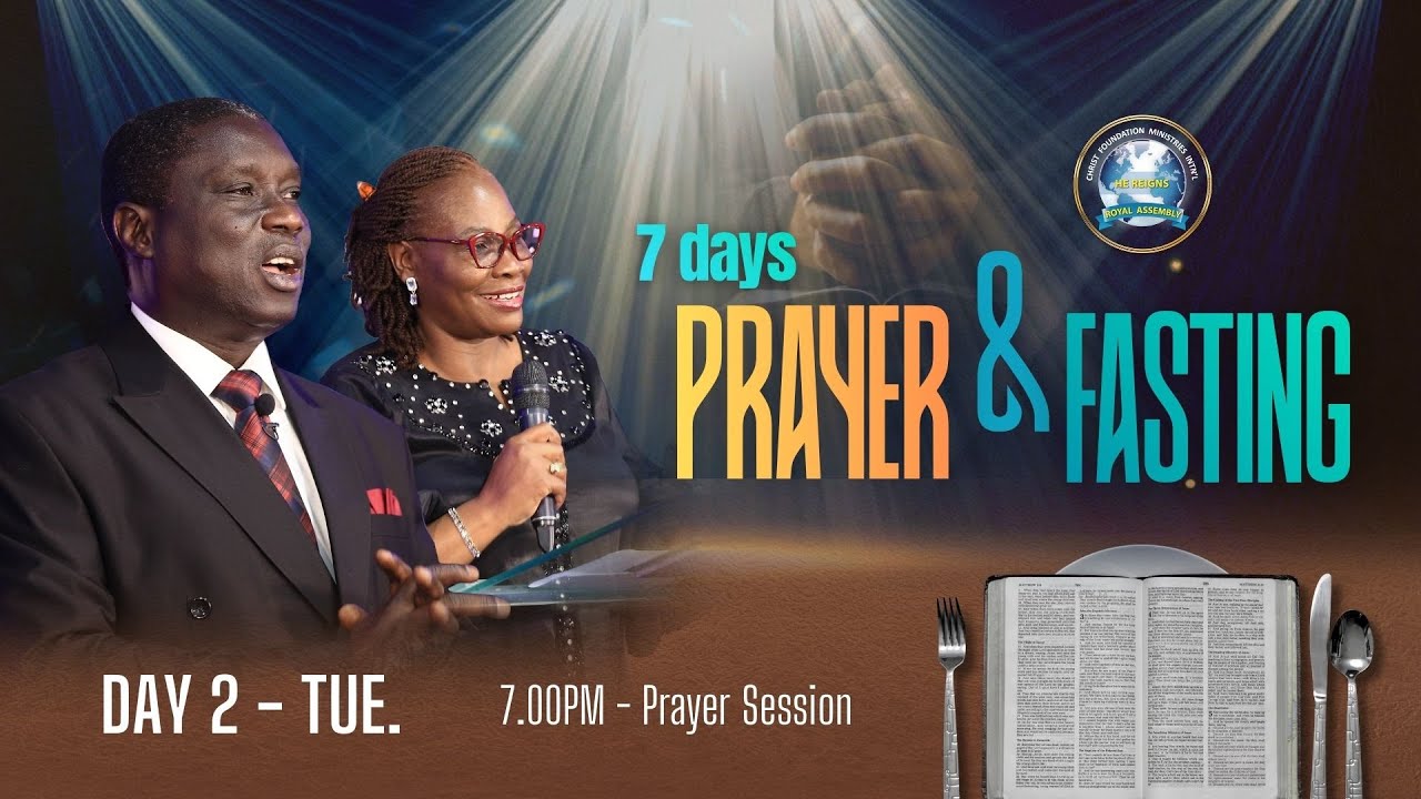 7 Days Prayer and Fasting  - DAY 2 | Pastor Adesina and Favour Adeola