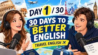 ✈️ Travel Disasters in English | Learn English Through Real Travel Problems🌍Day 1 of 30
