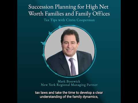 Succession Planning for