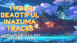 1 Hour Beautiful Inazuma Tracks - Genshin Impact OST