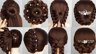 4 Beautiful Bun Hairstyles for women|Bun Tutorial