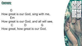 Miss Oli: How Great Is Our God - Chris Tomlin - Key of G